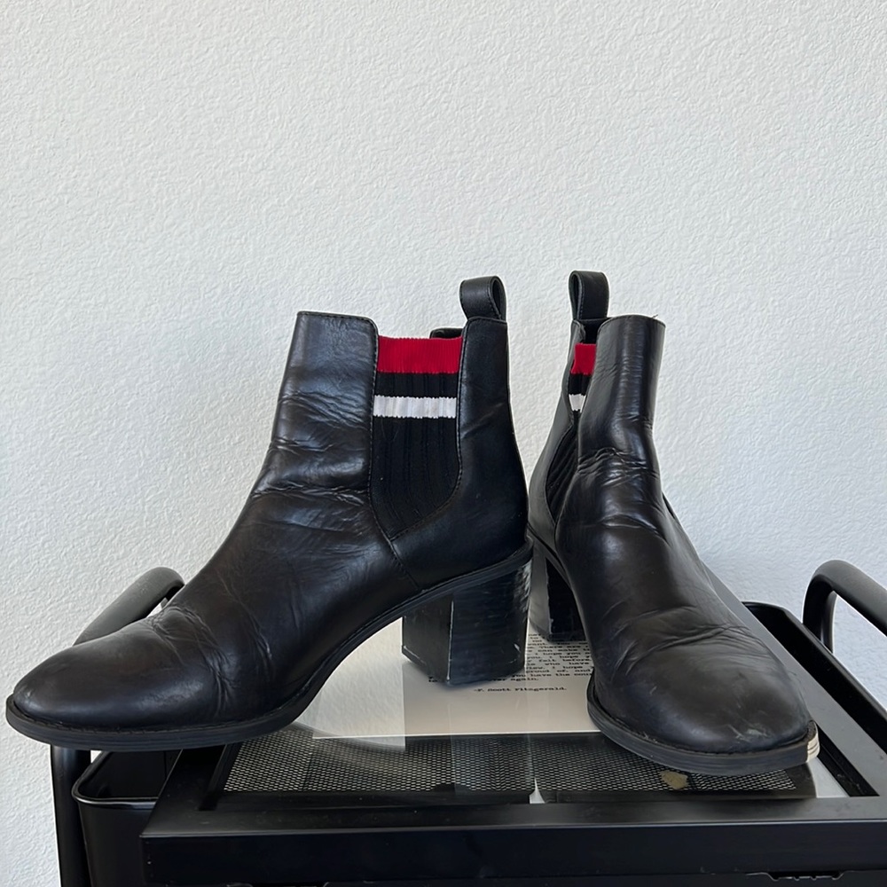Calvin Klein Black Booties Size 10